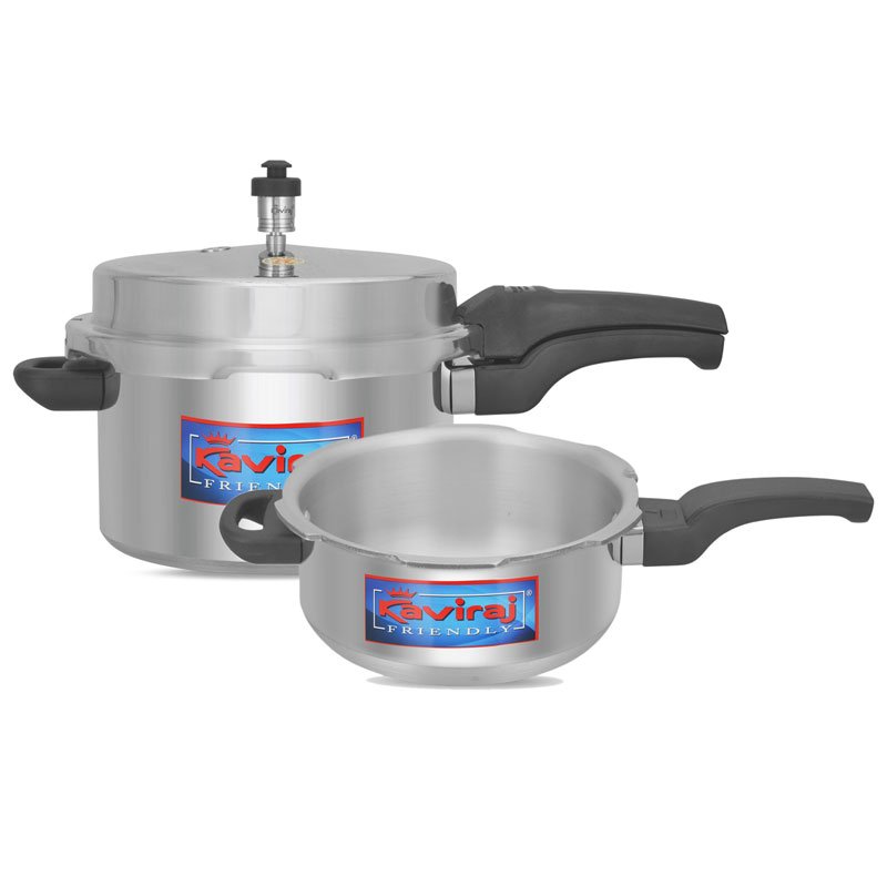 Kaviraj 5 Ltrs Twin Pack Pressure Cooker - Image 10