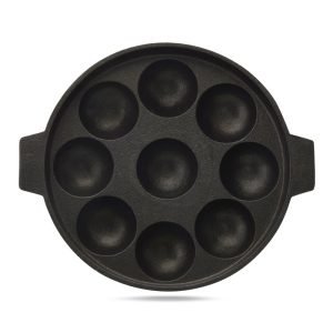 Kaviraj Silk Appakara  with Lid - 9 Holes