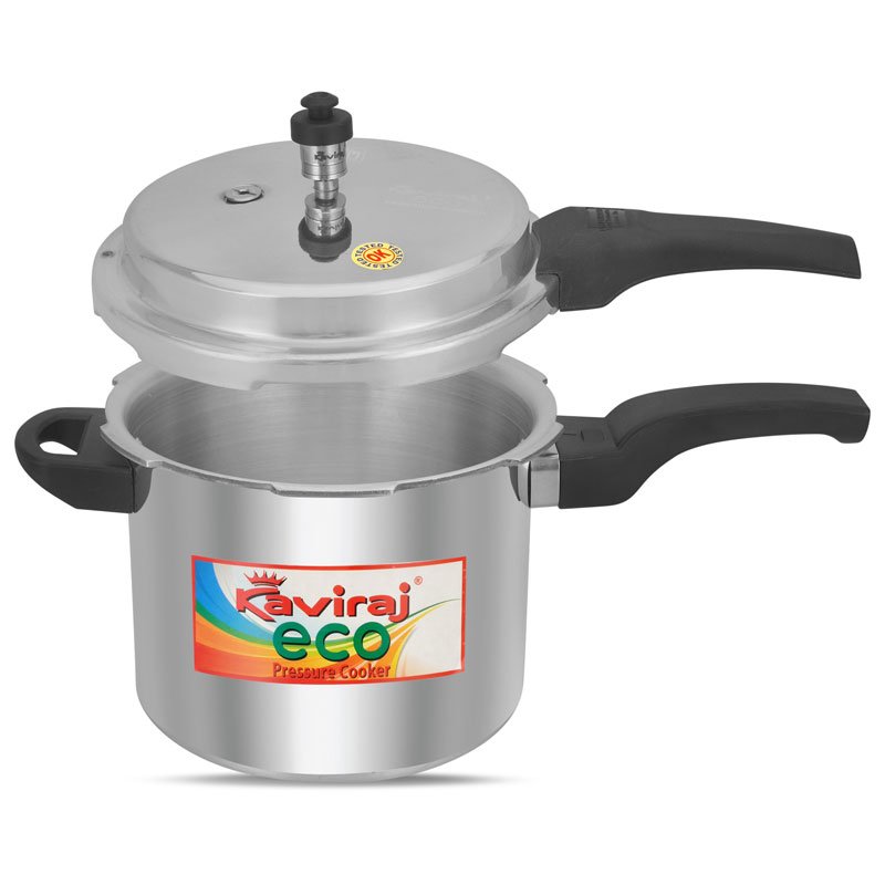 Kaviraj Eco 5 Ltrs Indcuion Base Pressue Cooker - Image 4