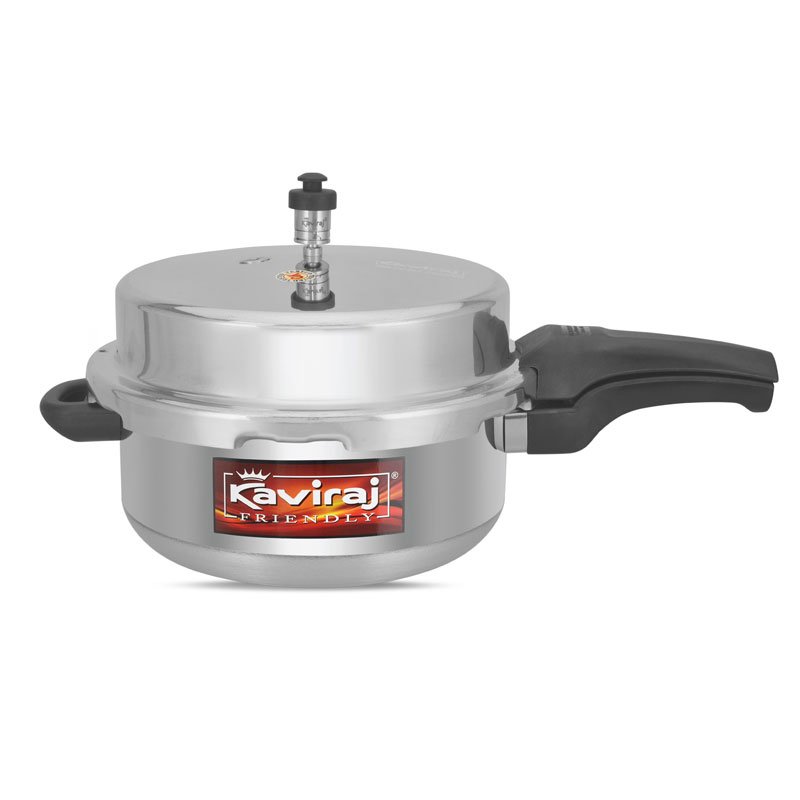 Kaviraj 10 Ltrs Twin Pack Pressure Cooker - Image 2