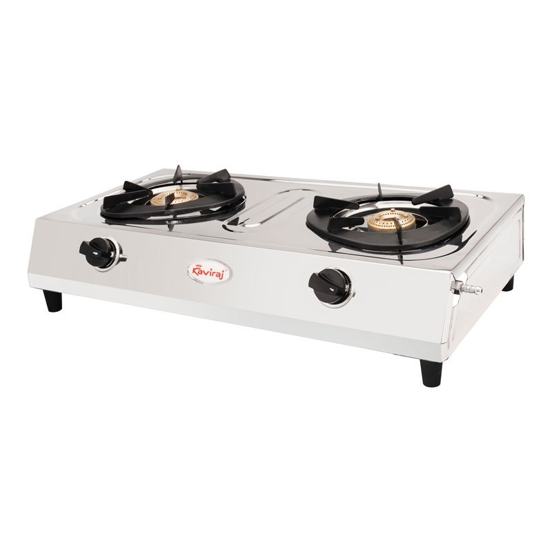 Kaviraj Eco Crescent - 2 Burner LPG Gas Stove