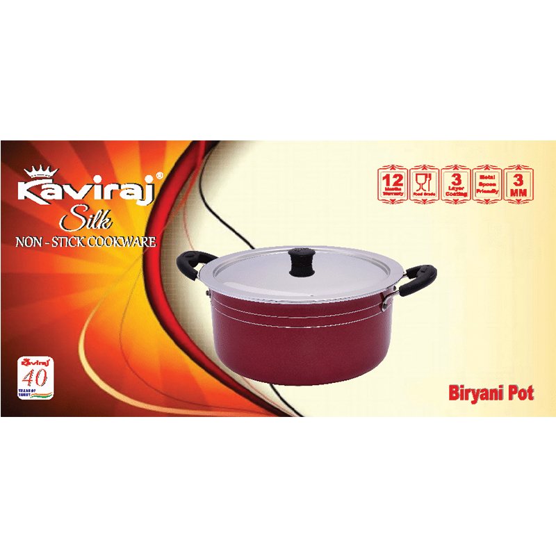 Kaviraj Silk BIryani Pot - 6 Ltrs