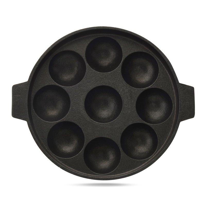 Kaviraj Silk Appakara  with Lid - 9 Holes